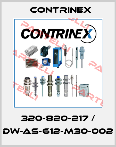 320-820-217 / DW-AS-612-M30-002 Contrinex