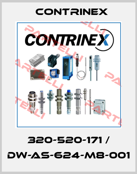 320-520-171 / DW-AS-624-M8-001 Contrinex