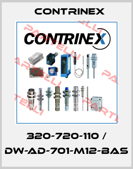 320-720-110 / DW-AD-701-M12-BAS Contrinex