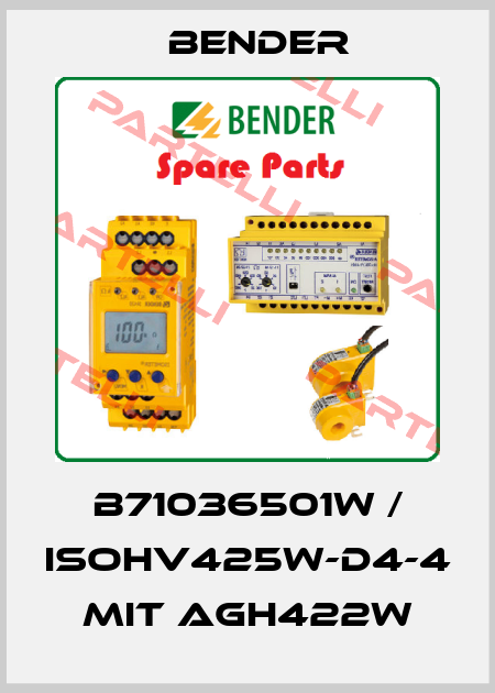 B71036501W / isoHV425W-D4-4 mit AGH422W Bender