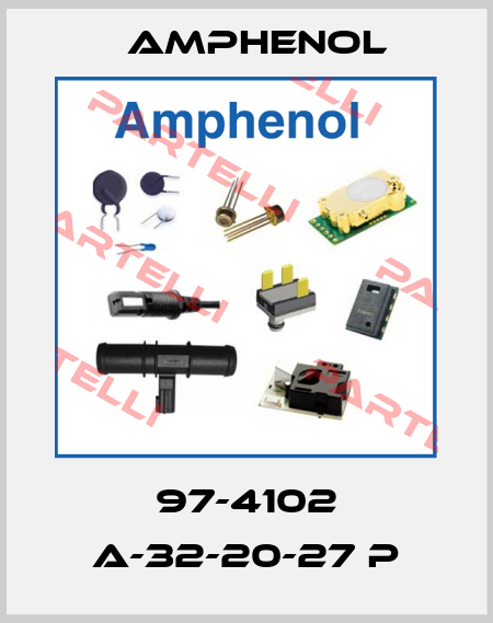 97-4102 A-32-20-27 P Amphenol