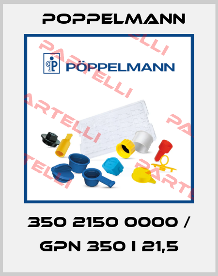 350 2150 0000 / GPN 350 I 21,5 Poppelmann