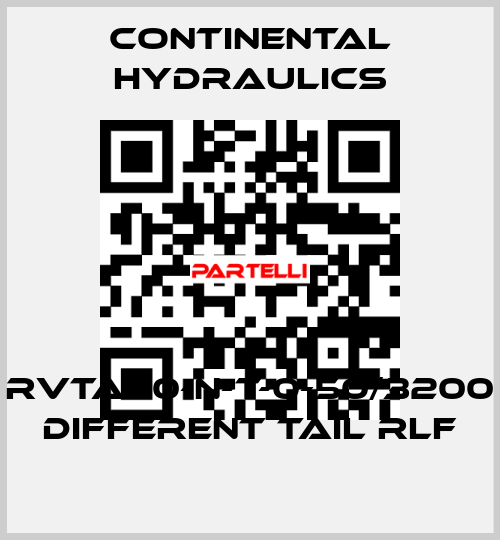 RVTA-10-N-T-0-50/3200 DIFFERENT TAIL RLF Continental Hydraulics