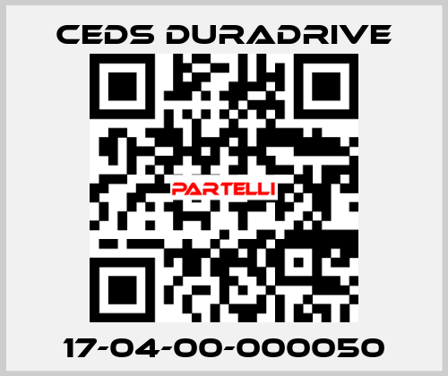 17-04-00-000050 Ceds Duradrive