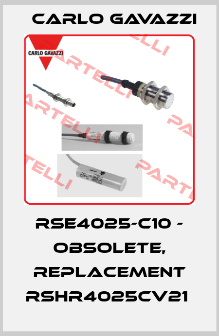 RSE4025-C10 - OBSOLETE, REPLACEMENT RSHR4025CV21  Carlo Gavazzi