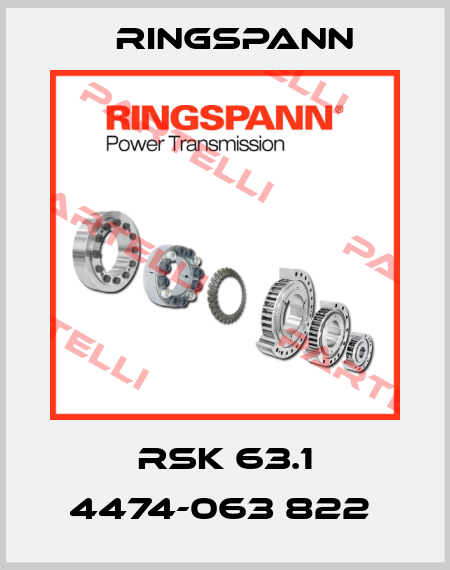 RSK 63.1 4474-063 822  Ringspann