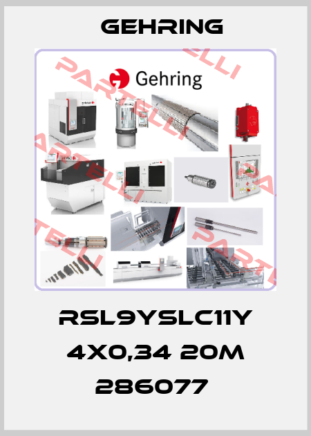 RSL9YSLC11Y 4X0,34 20M 286077  Gehring