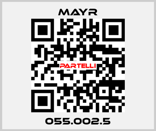 055.002.5 Mayr