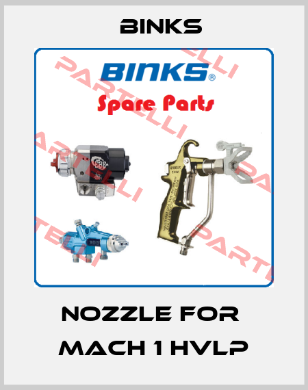 Nozzle for  MACH 1 HVLP Binks