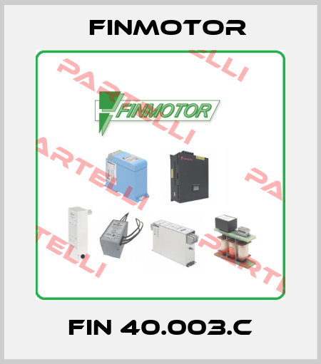 FIN 40.003.C Finmotor