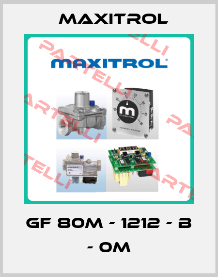 GF 80M - 1212 - B - 0M Maxitrol