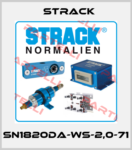 SN1820DA-WS-2,0-71 Strack