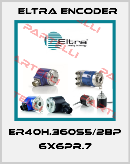 ER40H.360S5/28P 6X6PR.7 Eltra Encoder