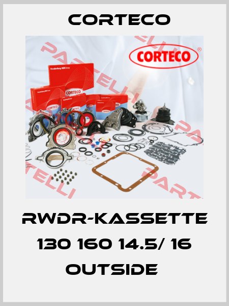 RWDR-KASSETTE 130 160 14.5/ 16 OUTSIDE  Corteco