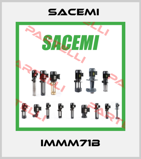 IMMM71B Sacemi