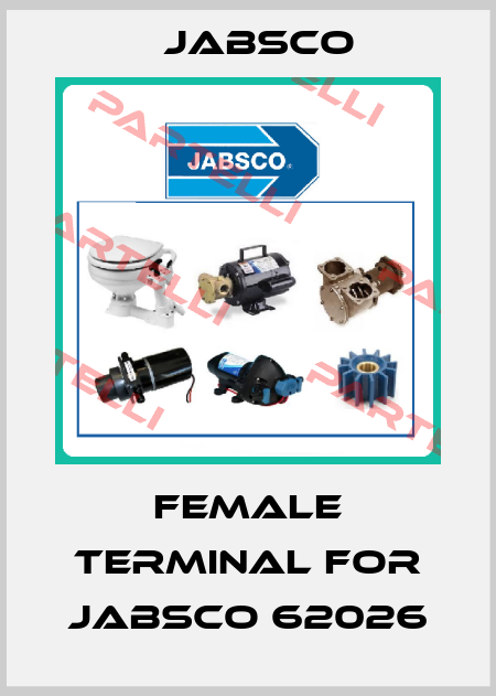 female terminal for Jabsco 62026 Jabsco
