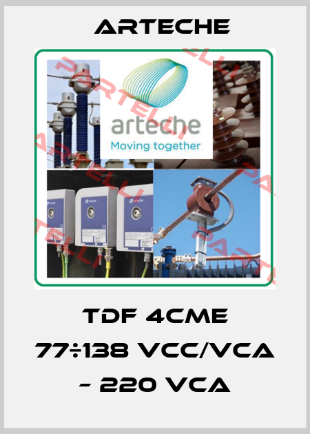 TDF 4CME 77÷138 Vcc/Vca – 220 Vca Arteche