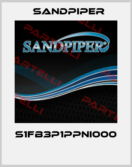 S1FB3P1PPNI000  Sandpiper
