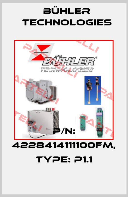 P/N: 4228414111100FM, Type: P1.1 Bühler Technologies