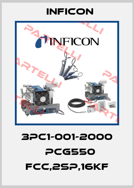 3PC1-001-2000 	PCG550 FCC,2SP,16KF Inficon