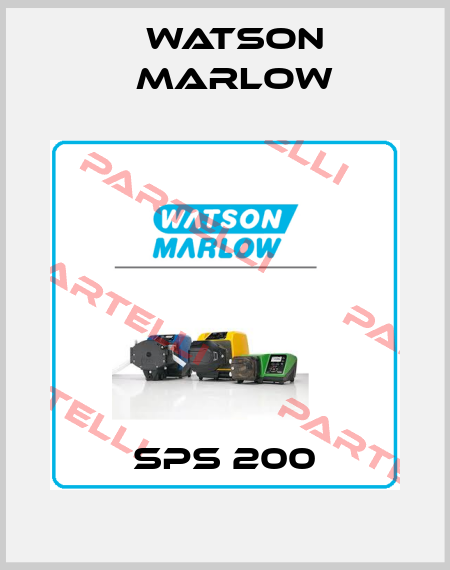 SPS 200 Watson Marlow