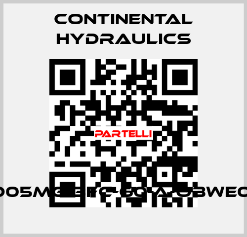 VED05MG-3FC-60-A-OBWE0D-E Continental Hydraulics