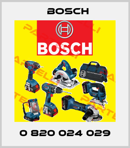 0 820 024 029 Bosch