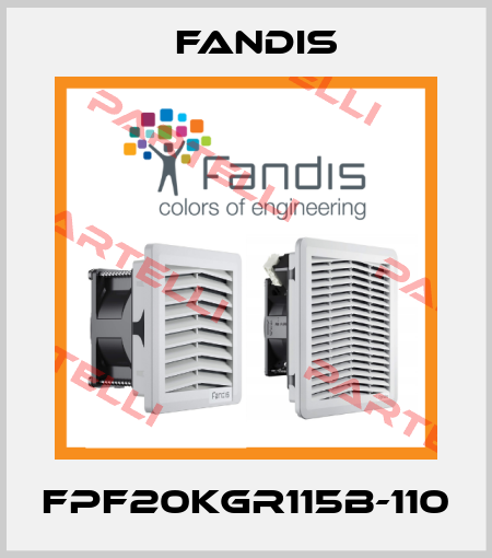 FPF20KGR115B-110 Fandis