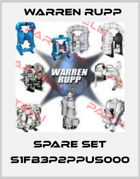 SPARE SET S1FB3P2PPUS000 Warren Rupp