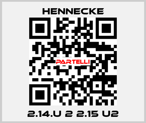 2.14.U 2 2.15 U2 Hennecke