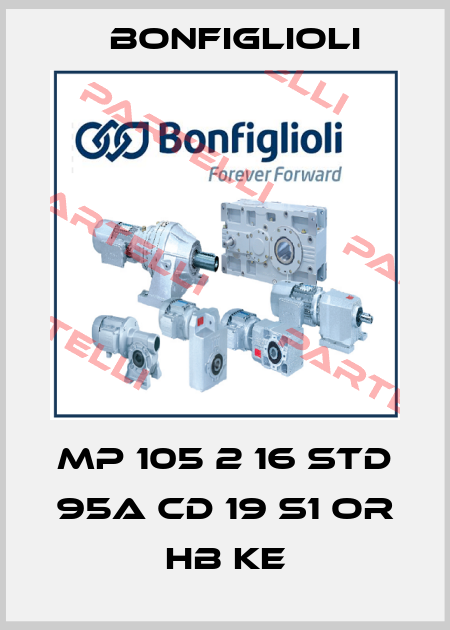 MP 105 2 16 STD 95A CD 19 S1 OR HB KE Bonfiglioli