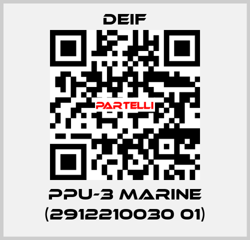 PPU-3 Marine (2912210030 01) Deif