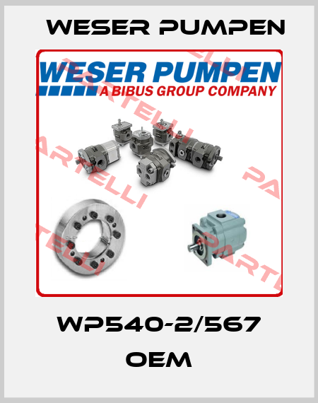 WP540-2/567 OEM Weser Pumpen