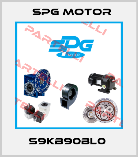S9KB90BL0  Spg Motor