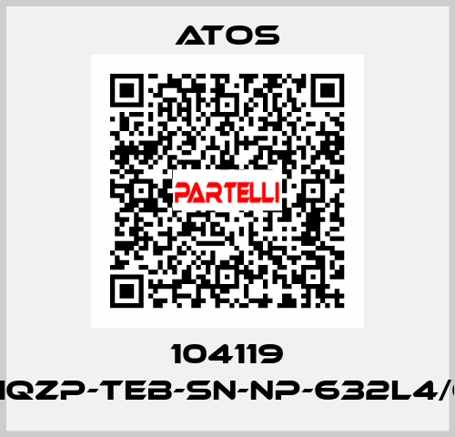 104119 LIQZP-TEB-SN-NP-632L4/Q Atos