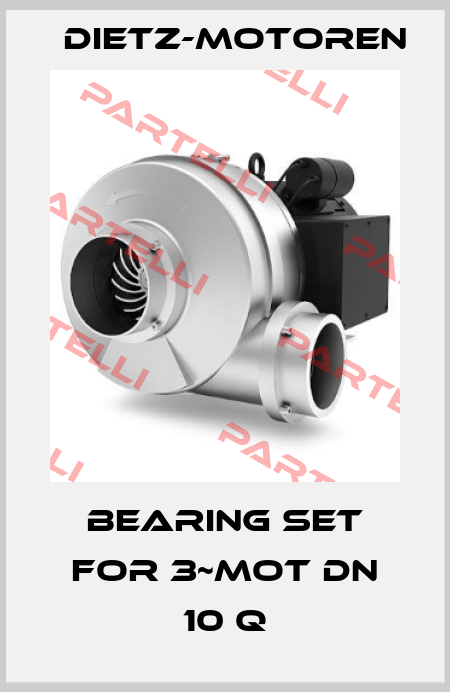 bearing set for 3~MOT DN 10 Q Dietz-Motoren