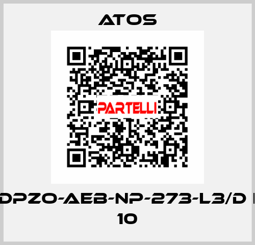 DPZO-AEB-NP-273-L3/D I 10 Atos