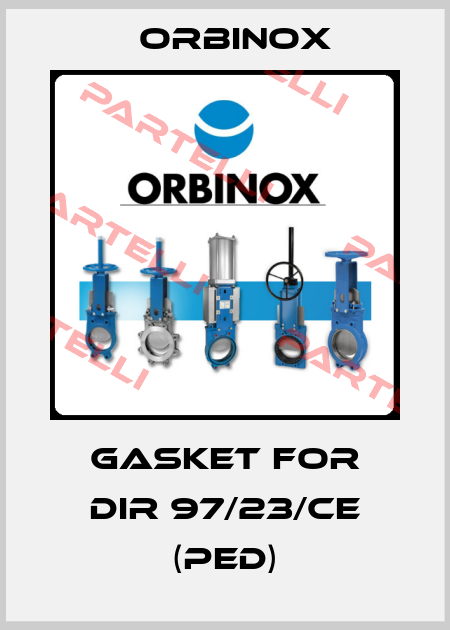 Gasket for DIR 97/23/CE (PED) Orbinox