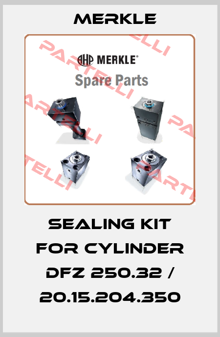Sealing kit for cylinder DFZ 250.32 / 20.15.204.350 Merkle