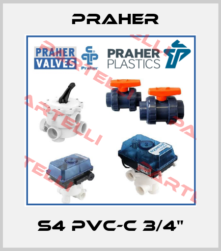 S4 PVC-C 3/4" Praher