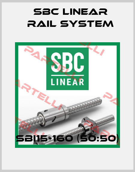 SBI15-160 (50:50) SBC Linear Rail System