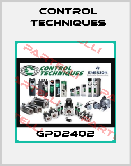 GPD2402 Control Techniques