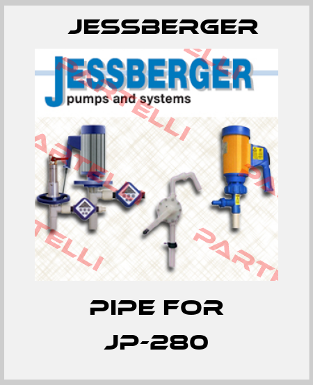 Pipe for JP-280 Jessberger