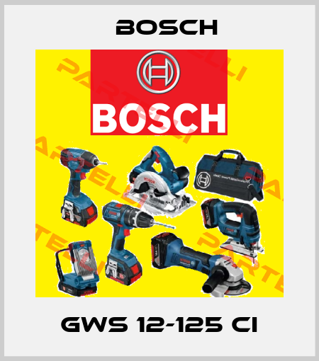 GWS 12-125 CI Bosch
