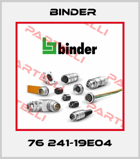 76 241-19E04 Binder