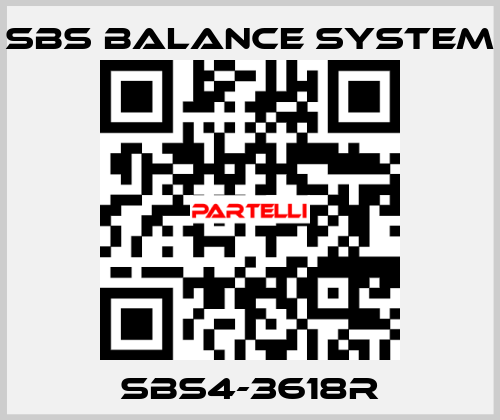 SBS4-3618R SBS BALANCE SYSTEM