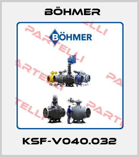 KSF-V040.032 Böhmer
