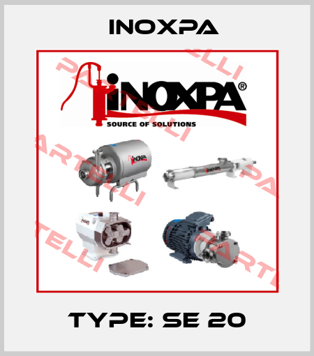 type: SE 20 Inoxpa