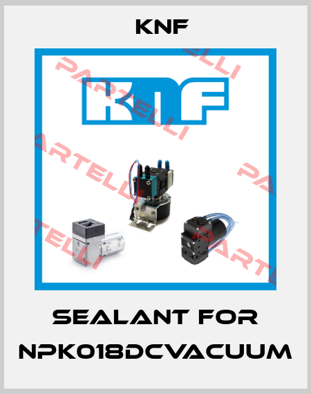 Sealant for NPK018DCVACUUM KNF
