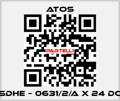 SDHE – 0631/2/A X 24 DC Atos